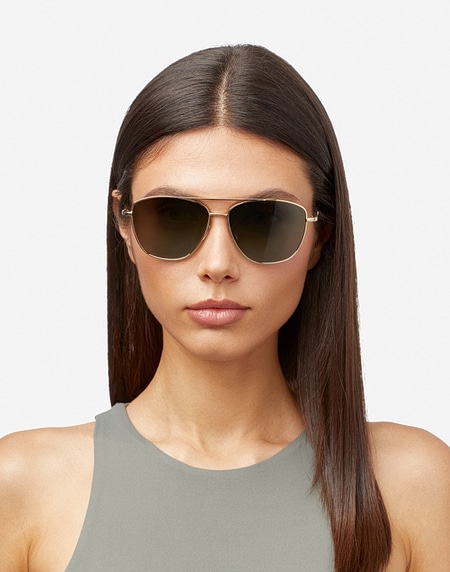 Sunglasses Hawkers LAX - POLARIZED GOLD ALIGATOR