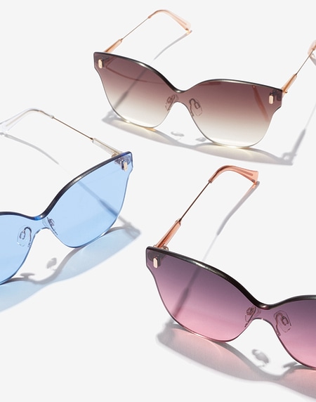 Sonnenbrille Hawkers GOLD LIGHT BLUE GELID