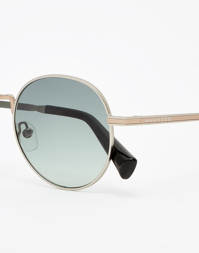 Sunglasses Hawkers SILVER - GREEN GRADIENT MOMA