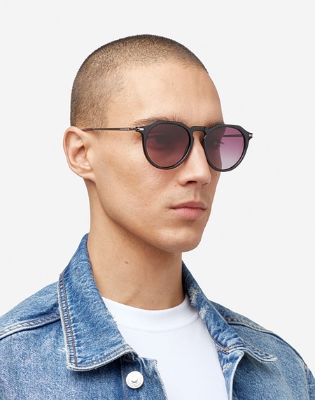 Gafas de sol Hawkers WARWICK CROSSWALK - BLACK PINKISH SUNSET