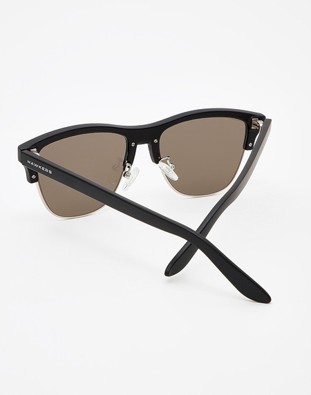 Lentes de sol Hawkers DIAMOND BLACK - BLUE CHROME CLASSIC FLAT