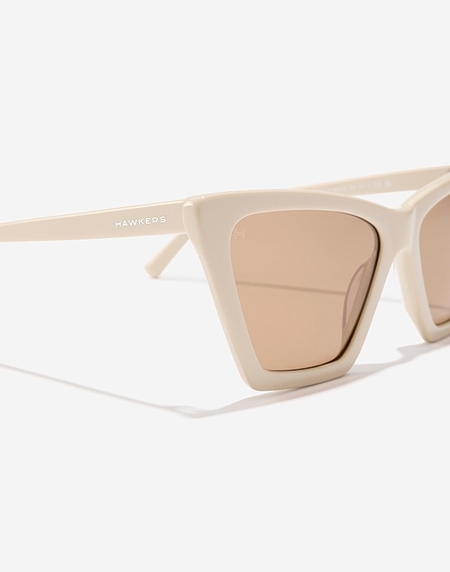 Sunglasses Hawkers FLUSH - OFF WHITE HAZELNUT