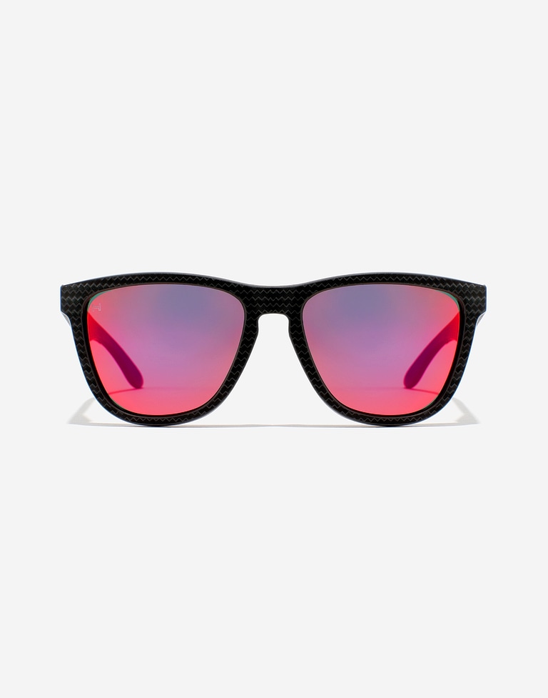 Lentes de sol Hawkers ONE RAW CARBON FIBER - POLARIZED BLACK RUBY
