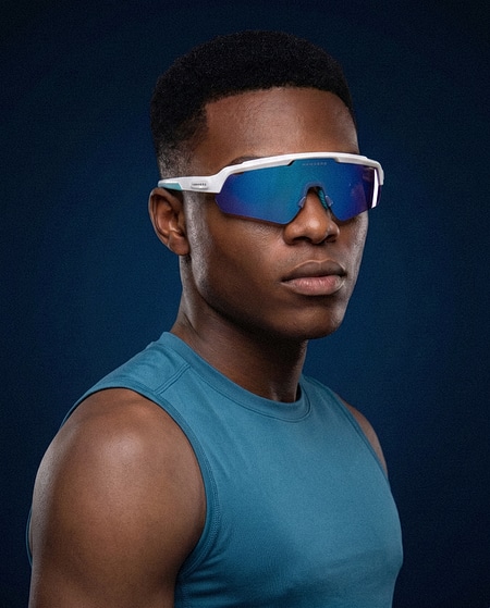 sports sunglasses HAWKERS BLAZE - WHITE SKY