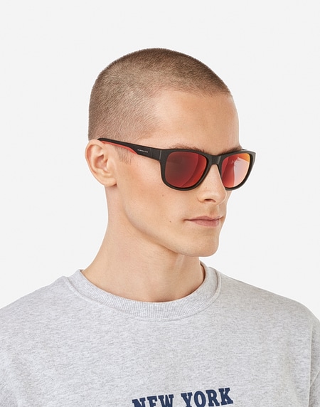 Sunglasses Hawkers OWENS - POLARIZED BLACK RED RUBY