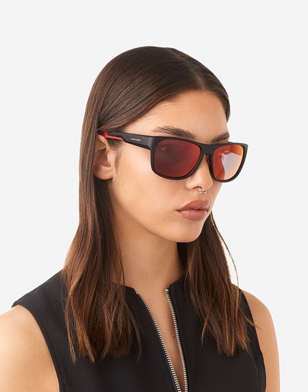 Sonnenbrille Hawkers GRIP - POLARIZED BLACK RUBY