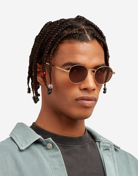 Sunglasses Hawkers MOMA - POLARIZED GOLD HAVANA