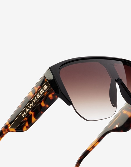 Nos Lunettes de Soleil Hawkers BLACK BROWN GRADIENT EJECTA