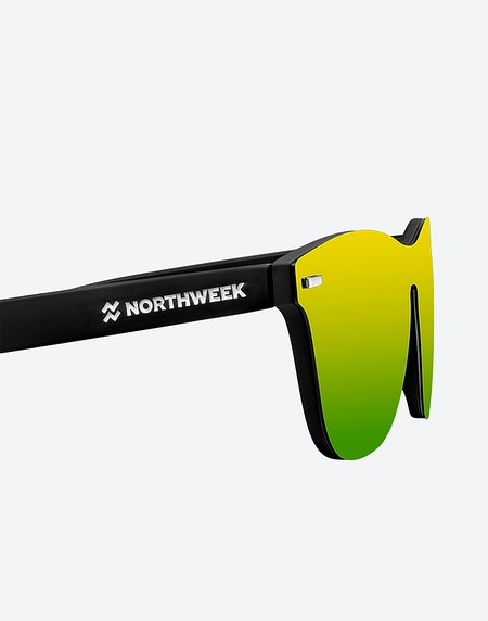 Lentes de sol Northweek REGULAR PHANTOM BLACK - GOLD POLARIZED