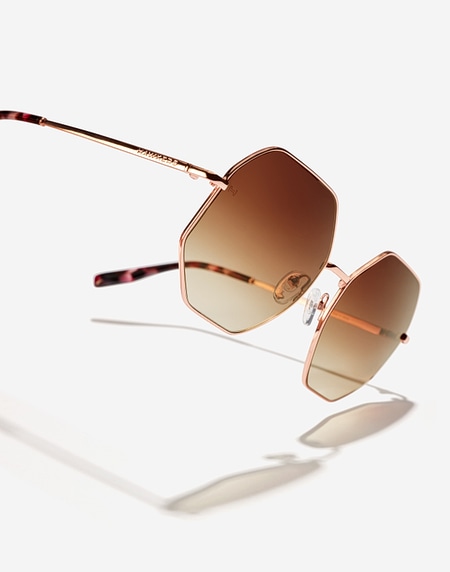 Lentes de sol Hawkers LUMINA - ROSE GOLD EARTH