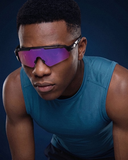 sports sunglasses HAWKERS BLAZE - GLITTER VENUS NEBULA