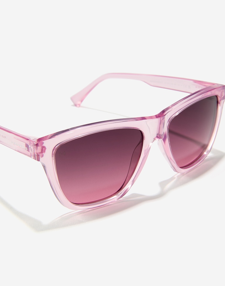 Sonnenbrille Hawkers ONE LS RAW - BABY PINK BLACK TO PINK