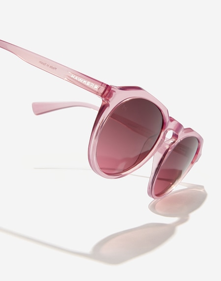 Lentes de sol Hawkers WARWICK RAW - PINK BLACK TO PINK