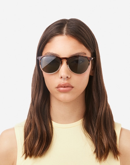 Sunglasses Hawkers OLLIE - POLARIZED WHITE GREEN