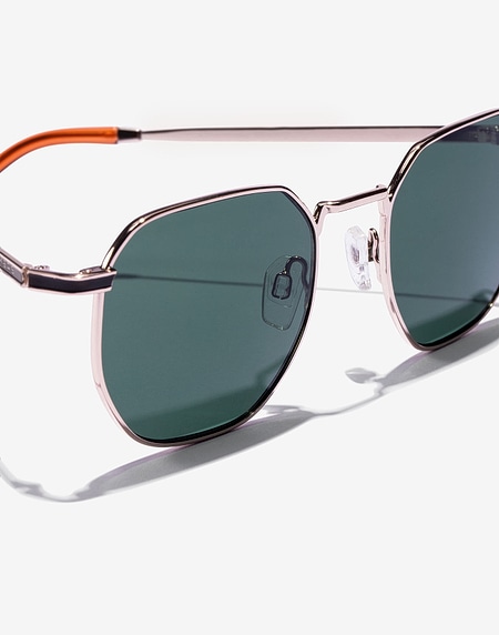 Sunglasses Hawkers GOLD GREEN BOTTLE SIXGON