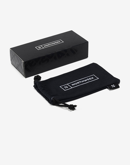 Sunglasses Northweek REGULAR MATTE BLACK - EMERALD