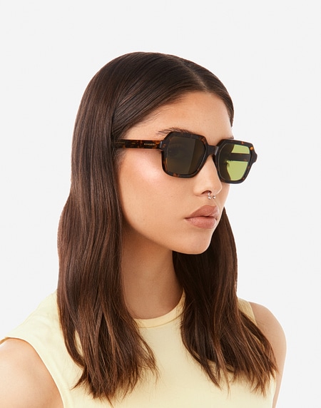 Lentes de sol Hawkers CAREY GREEN BOTTLE MINIMAL