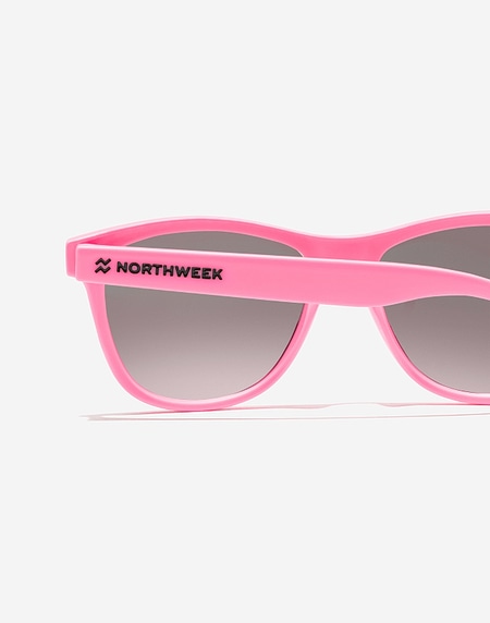 Nos Lunettes de Soleil Northweek REGULAR MATTE PINK - ICE BLUE POLARIZED