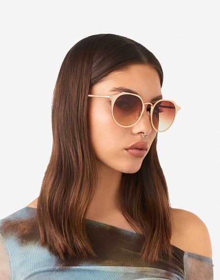 Sunglasses Hawkers WARWICK METAL - GOLD TERRACOTA