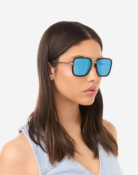 Sunglasses Hawkers IBIZA - POLARIZED BLACK CHROME