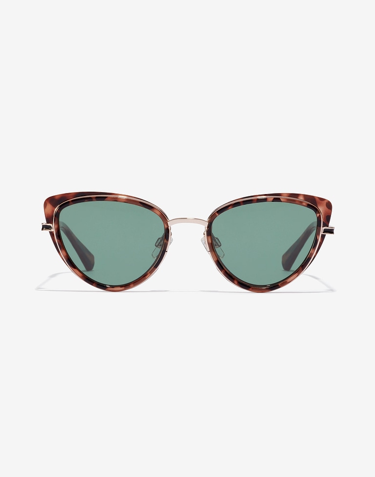 Sunglasses Hawkers CAREY GREEN BOTTLE FELINE