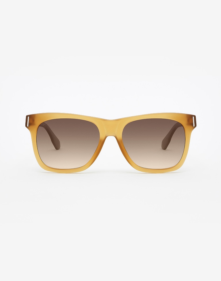 Sunglasses Hawkers FROZEN MUSTARD BROWN GRADIENT SUNSET​ XL