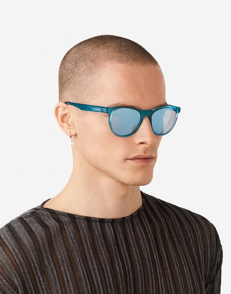 Sunglasses Hawkers TRAIL - POLARIZED CYAN BLUE CHROME