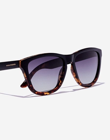 Sunglasses Hawkers ONE COLT - POLARIZED BLACK CAREY GREY