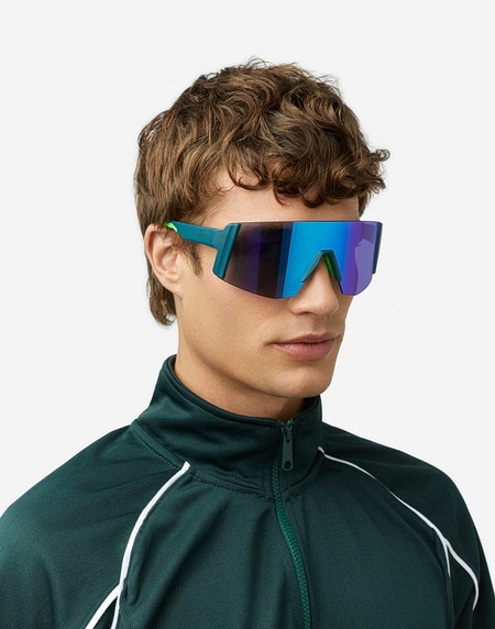 sports sunglasses Hawkers LYNX BIG - TEAL BLUE