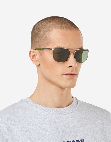 Sunglasses Hawkers SENSE - POLARIZED SILVER ALLIGATOR