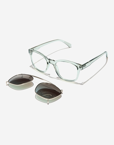Oculos de sol Hawkers DOT - CLIP ON OAT MILK BB