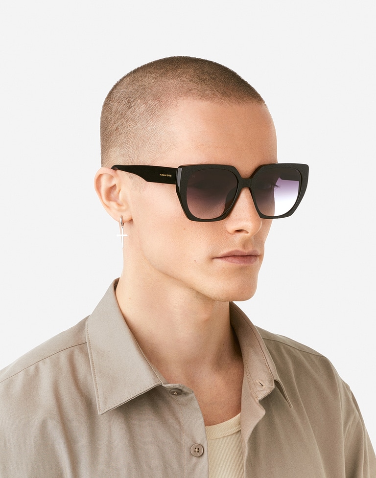 Occhiali da sole Hawkers BOUJEE - BLACK IRON ECO