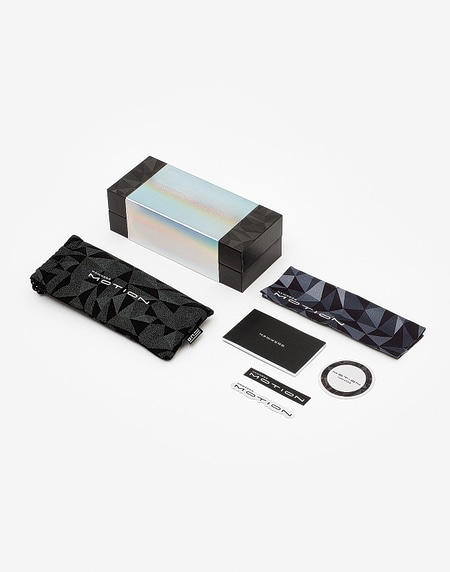 Lentes de sol Hawkers CARBON BLACK - CLEAR BLUE MOTION