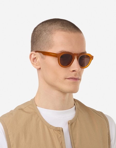 Lentes de sol Hawkers WARWICK RAW - CARAMEL DARK BLUE