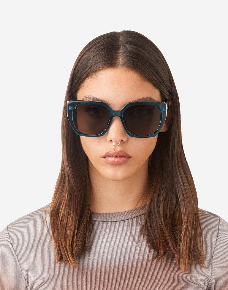 Occhiali da sole Hawkers BOUJEE - BLUE DARK ECO