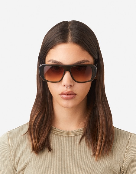 Sunglasses Hawkers HELL - GREEN TERRACOTA