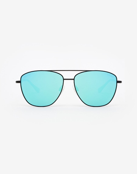 Nos Lunettes de Soleil Hawkers BLACK - CLEAR BLUE FLAT LAX