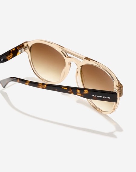 Sunglasses Hawkers DIVER - CHAMPAGNE SMOKY BROWN