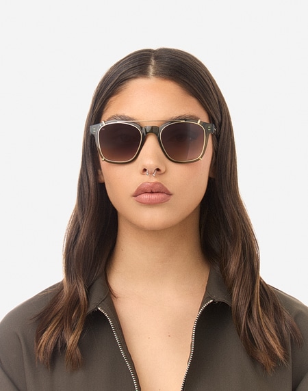 Nos Lunettes de Soleil Hawkers DOT - CLIP ON OLIVE BB