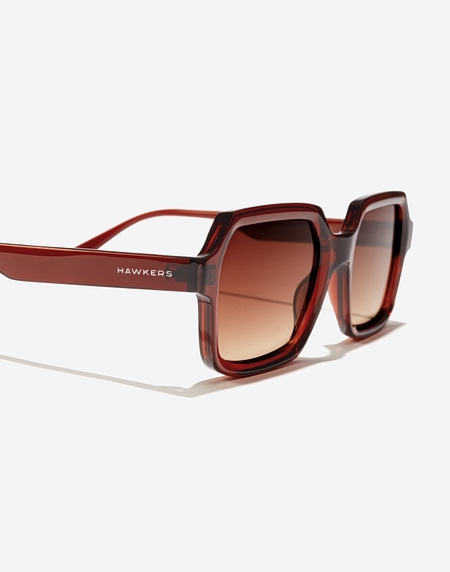 Sunglasses Hawkers MINIMAL MAX - BROWN TERRACOTA