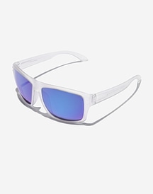 Hawkers BOLD - POLARIZED MATTE TRANSPARENT MIRROR SKY w180