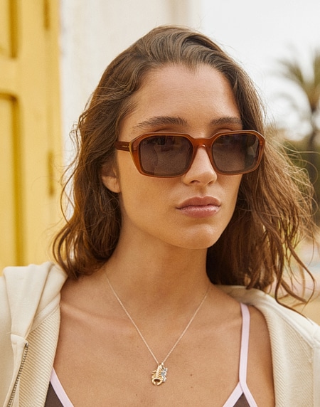 Sunglasses HAWKERS STRATOS - BROWN STORM ECO