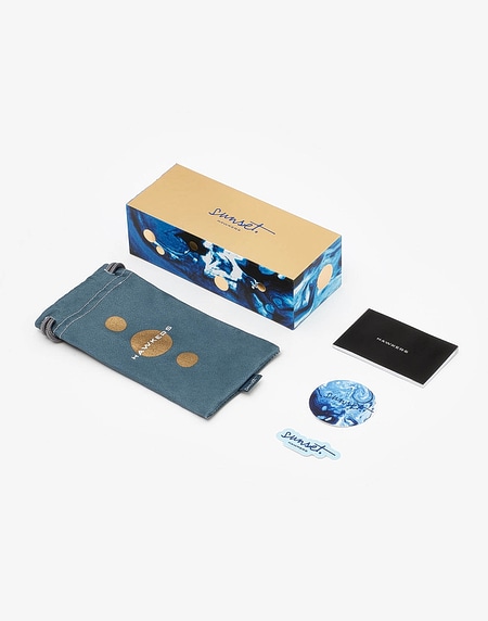 Sunglasses Hawkers FROZEN BLUE - DARK SUNSET