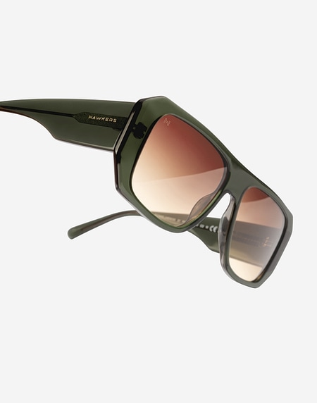 Oculos de sol Hawkers HELL - GREEN TERRACOTA