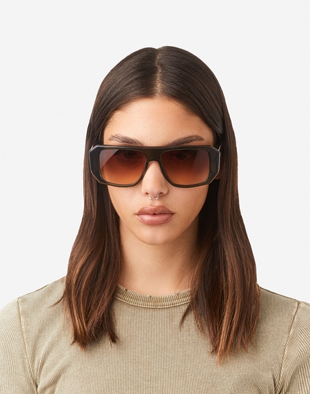 Oculos de sol Hawkers HELL - GREEN TERRACOTA