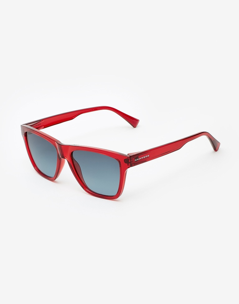Sunglasses Hawkers CRYSTAL RED - BLUE GRADIENT ONE LS