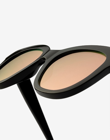Sunglasses Hawkers BLACK ROSE GOLD AUDREY