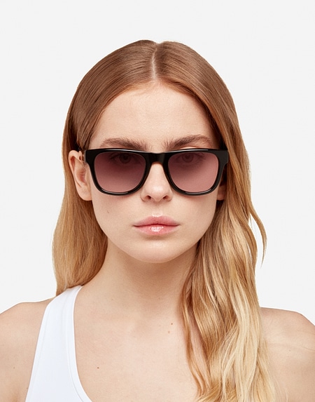 Sunglasses Hawkers TOX - POLARIZED BLACK ROSE GOLD