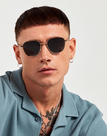 Sunglasses Hawkers SIGNAL - GOLD BLACK