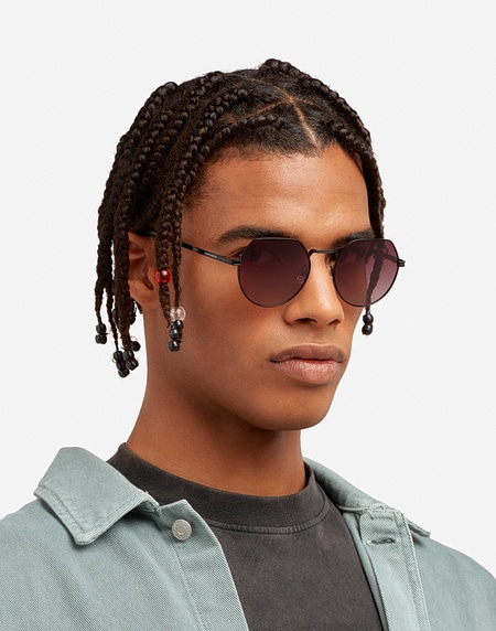 Nos Lunettes de Soleil Hawkers AURA - POLARIZED BLACK GRAPE